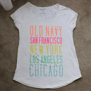 Old Navy | Cuffed City Tee / Bundle: 2 for $8!